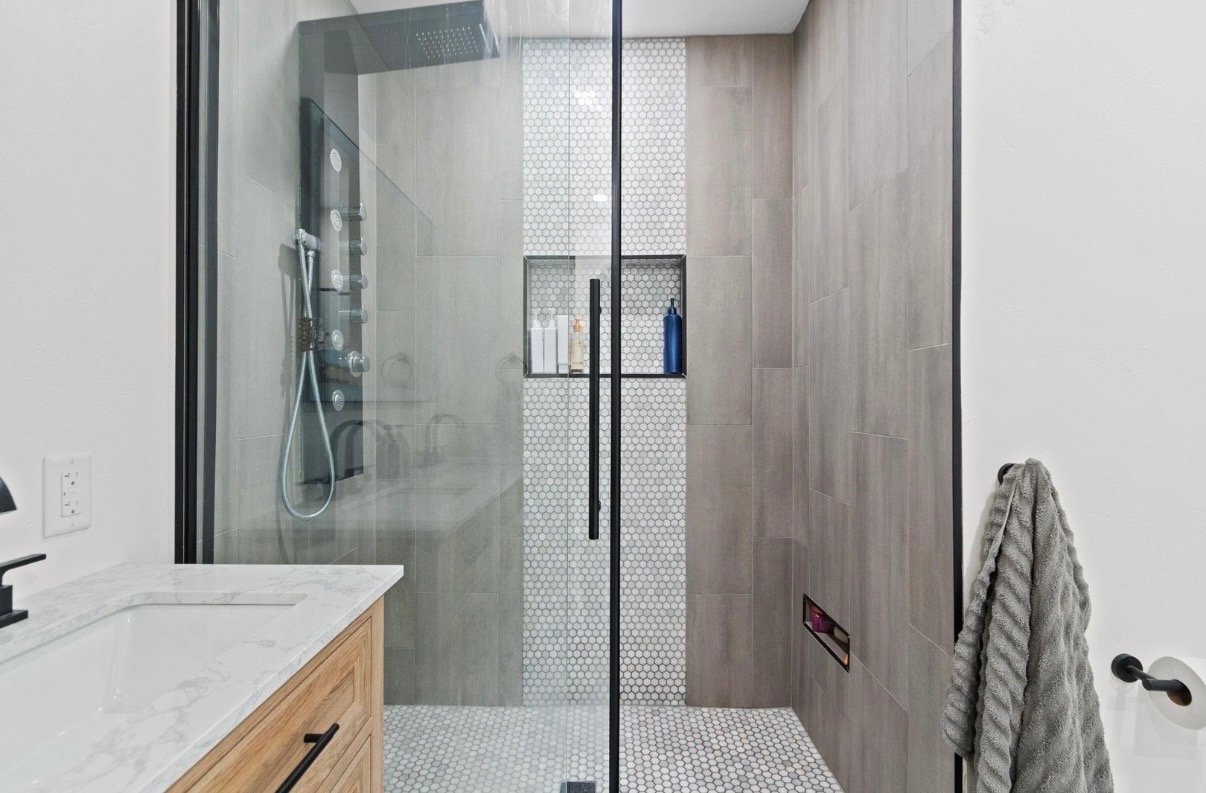 Completion of a Custom Shower Project
